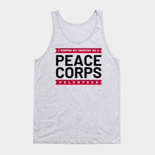 I Served My Country as a Peace Corps Volunteer Tank Top